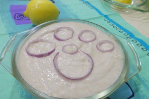 Salata din icre de crap, cu gris