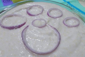 Salata din icre de crap, cu gris