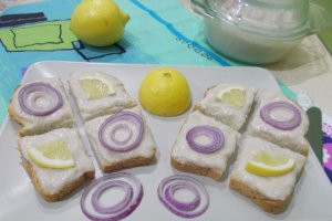 Salata din icre de crap, cu gris