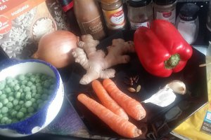 Orez cu legume / Biryani