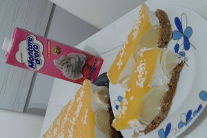 Cheesecake cu clementine si lamaie