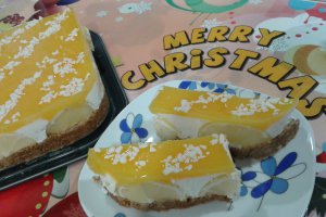 Cheesecake cu clementine si lamaie