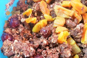 Desert salam de biscuiti- de post
