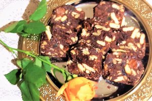 Desert salam de biscuiti- de post