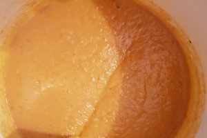 Supa crema de legume coapte