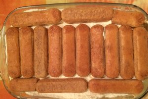 Tiramisu cu dulceata de lapte