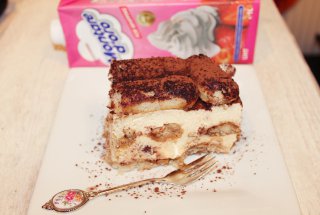 Tiramisu cu dulceata de lapte