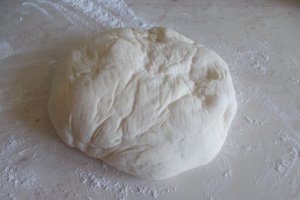 Pizza cu ciuperci si masline