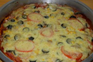 Pizza cu mozzarella