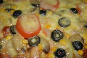 Pizza cu mozzarella