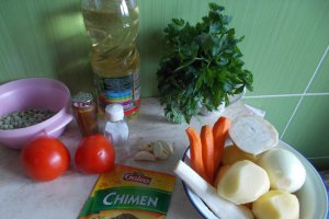 Supa de post, cu legume si chimen