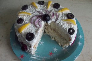 Tort aperitiv, pentru zilele cu dezlegare la pește