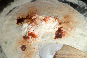 Gomboti cu carne si ciuperci brune