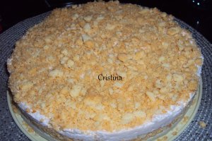 Desert tarta cu branza si frisca