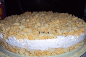 Desert tarta cu branza si frisca