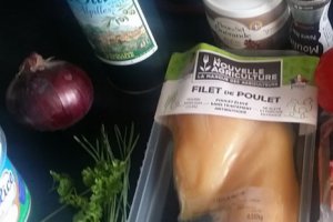 Pui cu ardei si smantana / Piccata romana