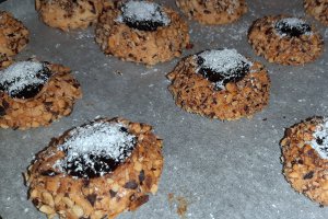 Desert fursecuri fragede cu gem de fructe
