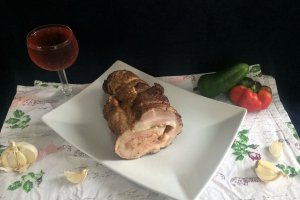 Rulada din fleica de porc