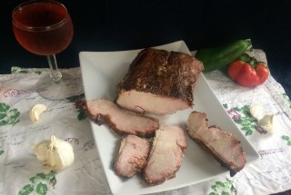 Muschi de porc afumat