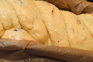 Desert cozonac cu nuca si cacao