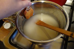 Fondant pentru eclere, amandine