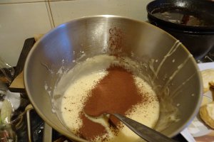 Fondant pentru eclere, amandine