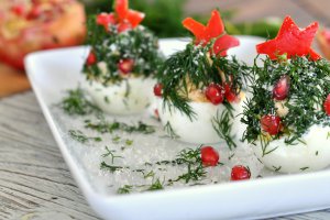 Aperitiv oua umplute pentru revelion
