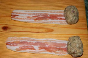 Chiftele in bacon