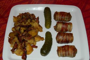 Chiftele in bacon