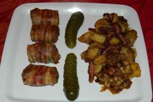 Chiftele in bacon