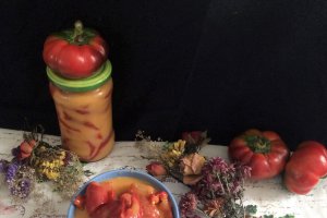 Gogosari in sos de mustar