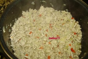 Musaca cu carne si mozarella
