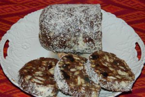 Desert salam de biscuiti de post
