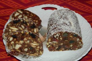 Desert salam de biscuiti de post