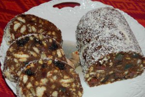 Desert salam de biscuiti de post