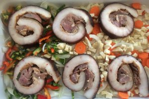 Ficatei cu cartofi la cuptor