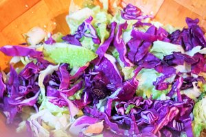Salata cu somon afumat