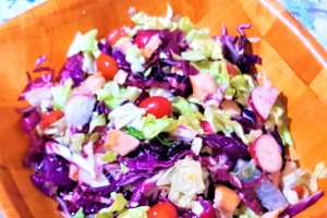 Salata cu somon afumat