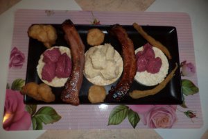 Fasole fandosita cu muraturi pane