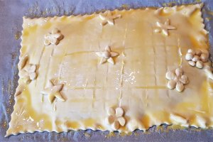 Desert placinta cu ciocolata / Galette des rois