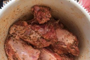 Coaste de porc glazurate