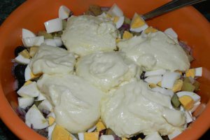 Salata orientala cu maioneza
