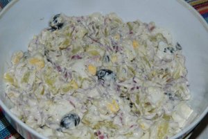 Salata orientala cu maioneza