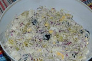 Salata orientala cu maioneza