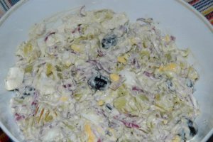 Salata orientala cu maioneza