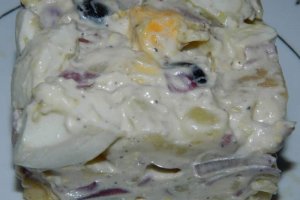 Salata orientala cu maioneza