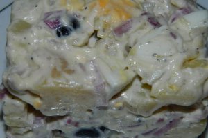 Salata orientala cu maioneza