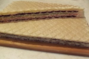 Desert napolitane cu crema de rahat si lamaie