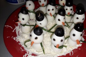 Aperitiv pinguini simpatici