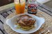 Desert pancakes cu afine si sirop de artar-4